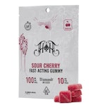 Heavy Hitters Diamond Infused Gummies 100mg Sour Cherry
