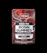 YEM - Sugar Free Wild Berry Slurricane - Rosin Gummies - 10 x 10mg THC