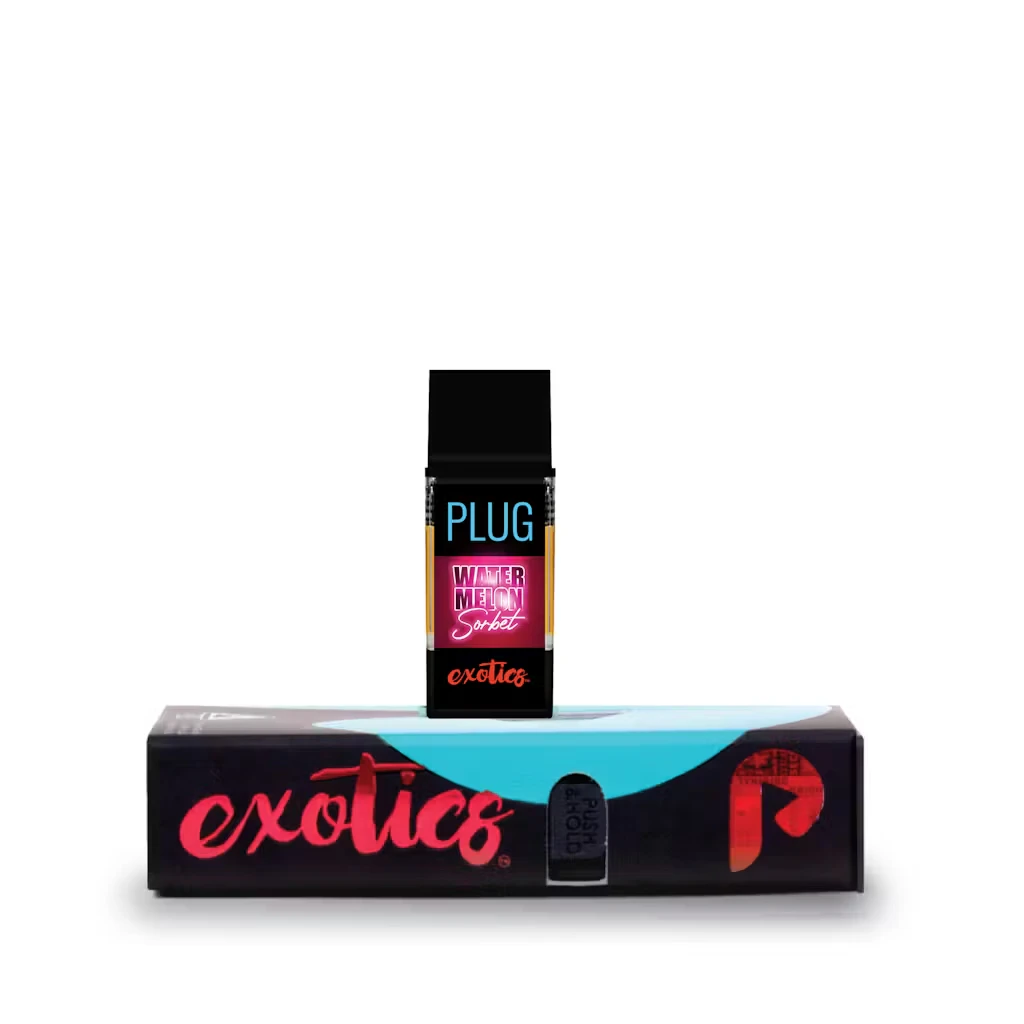PLUGPLAY™ - Watermelon Sorbet (H) 86.90% | PLUG™ EXOTICS | 1g Vape Main Image