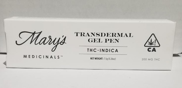 MARY'S MEDICINALS - Indica Transdermal Gel Pen 200mg - Mary's Medicinals