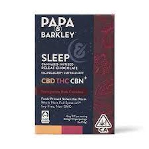 Papa & Barkley - Sleep 2CBN : 4THC : 1CBN Pomegranate Chocolate