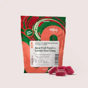 Sour Fruit Punch x Lemon Sour Dawg - 100mg Live Resin Gummies 10 pk