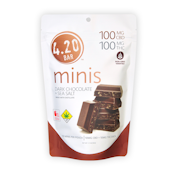 420 Mini | Dark Chocolate Sea Salt | DOH | 10pk | 1:1 CBD:THC 200mg