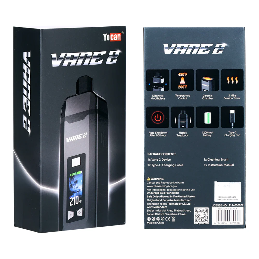 THE MIGHTY QUINN - #7B Vane 2 Flower Vaporizer Main Image