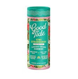 Good Tide - [Good Tide] Rosin Gummies - 100mg - Kiwi Strawberry (H)
