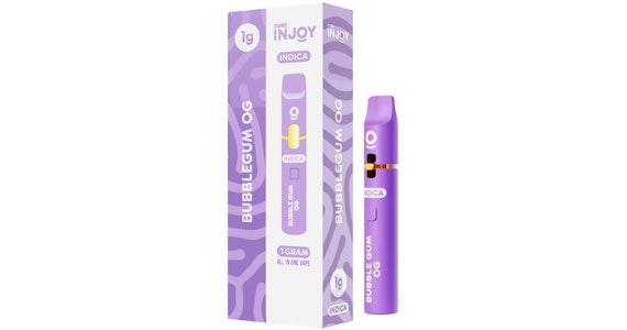 CURE INJOY - Cure Injoy - Bubblegum OG AIO - 1g