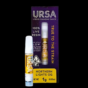 URSA - Ursa Cart Liquid Diamonds 1g Northern Lights OG $54