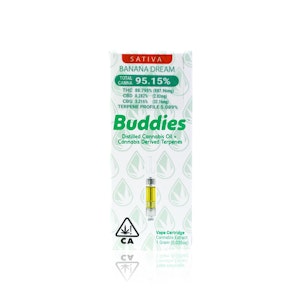 BUDDIES - BUDDIES - Cartridge - Banana Dream - CDT - 1G