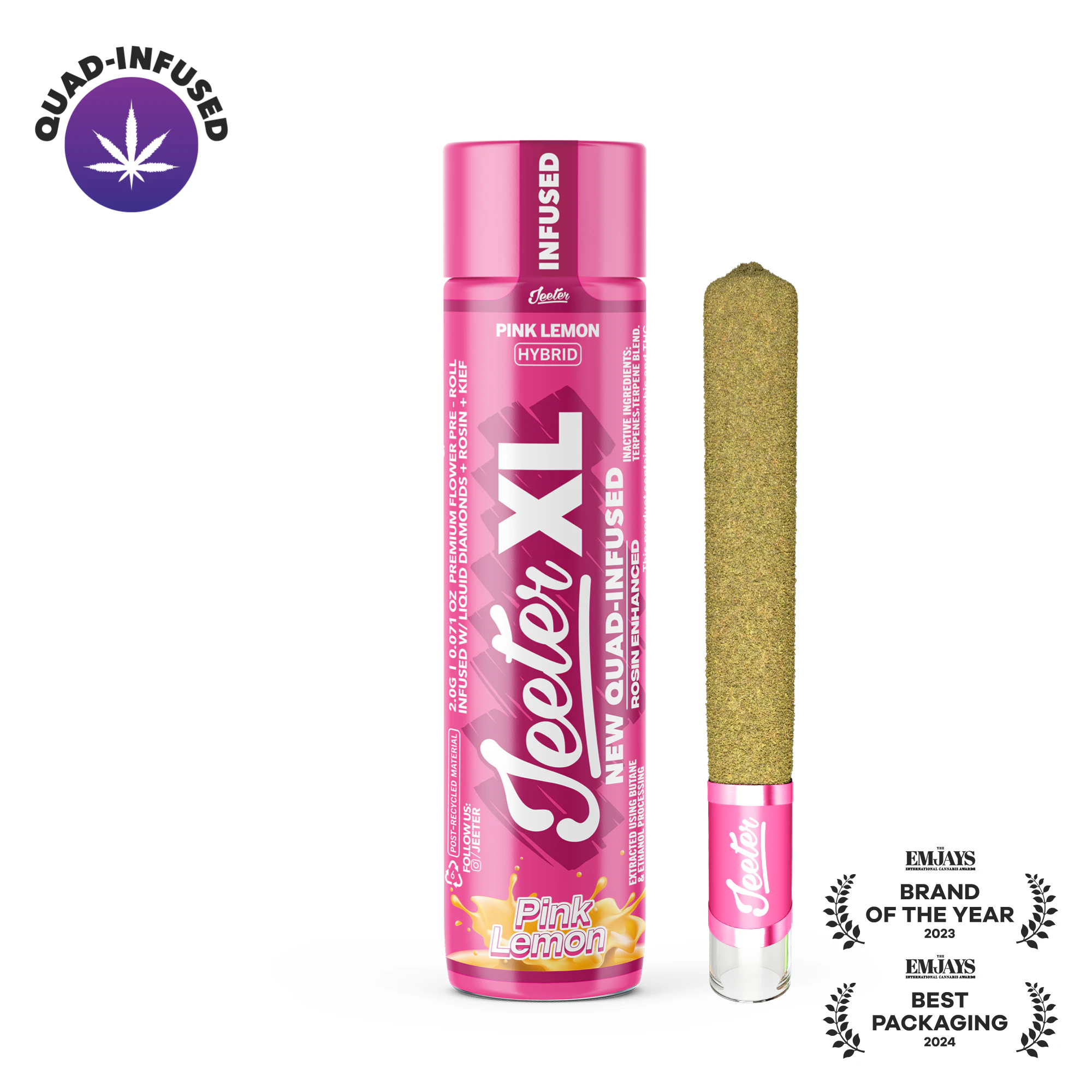 Jeeter - Jeeter XL | Pink Lemon | Infused Preroll | 2g ​ Main Image