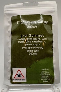 Sour Gummies - 300mg - Trippy Hippy