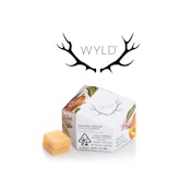 WYLD - Peach Gummies - CBD + Hybrid Enhanced - 2:1 CBD:THC (10 x 10mg:5mg) 150mg