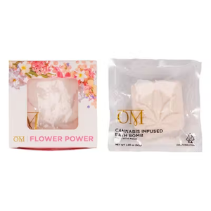 OM - OM Gardenia Flower Power Rosin Bath Bomb $20
