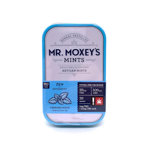 Mr. Moxey's Mints | Zen Peppermint CBD 25:1 Mints