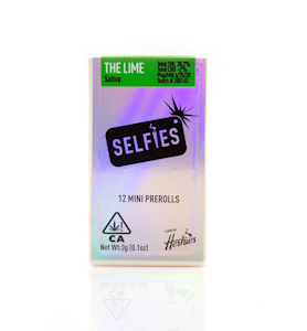 SELFIES - The Lime Pre-roll 12Pack 3g- Selfies