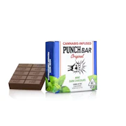 Punch Edibles - 100mg Bar - Mint Dark Chocolate