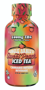 Uncle Arnie's Beverage - Uncle Arnie's Beverage - Sweet Peach Iced Tea 100mg (8oz)