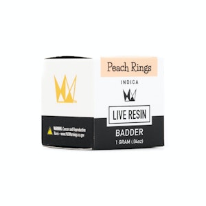 West Coast Cure - West Coast Cure Badder - Peach Rings - Live Resin 1g
