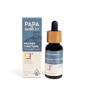 Papa & Barkley THC Rich Releaf Tincture 1:3 30mL