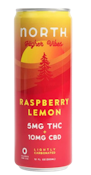North Higher Vibes 5mg - Raspberry Lemon - 12oz