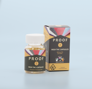 Proof - High THC 900mg 30ct Capsules - Proof