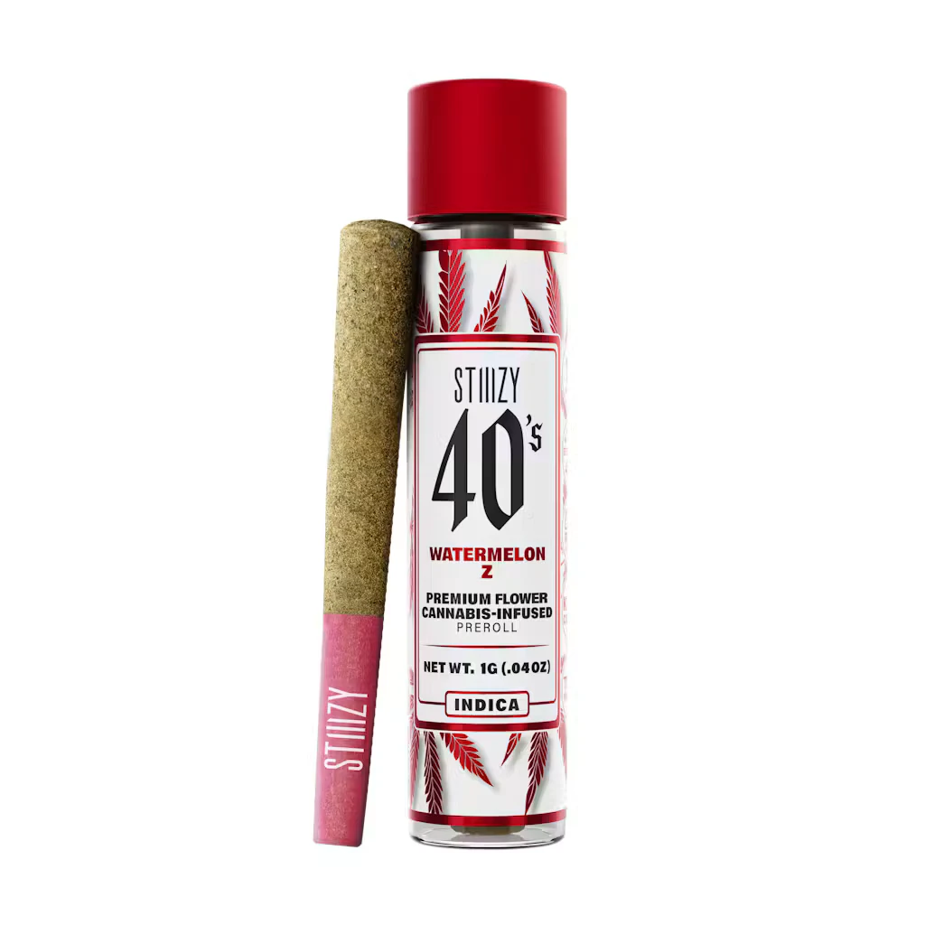 STIIIZY - STIIIZY | Watermelon Z 1G (Indica) - 40's Infused Preroll Main Image