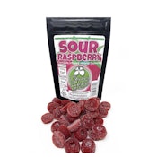 Eighth Brother Sour Raspberry Gummies 100mg