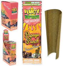 Default Brand - Juicy Terp Wraps 2ct - Papaya Punch Main Image