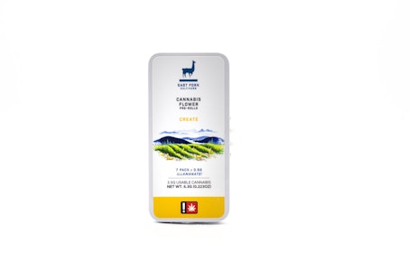 East Fork Cultivars - Wesley's Wish, Create, 7 pack, 3.5g