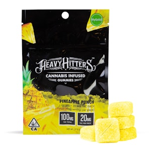 Heavy Hitters - Heavy Hitters Pineapple Gummies 100mg
