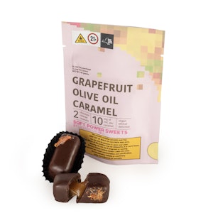 Soft Power Sweets - SPS - Grapefruit Olive Oil Caramel - 20mg
