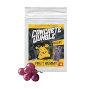 Concrete Jungle | Grape Live Resin Fruit Gummy | 100mg