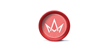 March and Ash - 2 piece Small Hemp Grinder - Red