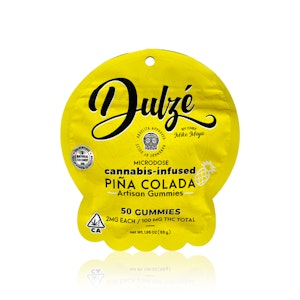 DULZE - DULZE - Edible - Pina Colada - Gummies - 100MG