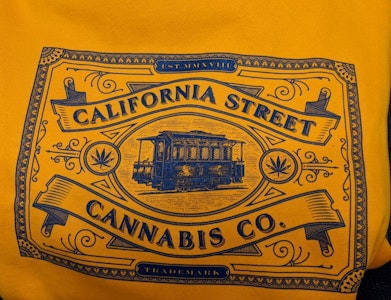 Ave Printing - California Street Cannabis Co. Hoodie - XL - Dubs Gold
