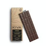 Kiva - Dark Chocolate Espresso 1:1 CBD - 100mg