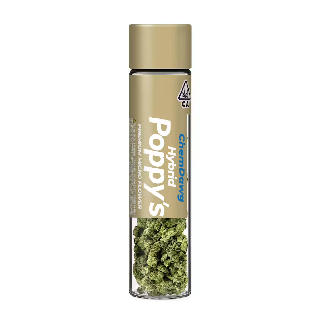 Poppy's - Poppy's | Chemdawg 3.5g (Hybrid) - Premium Micro Flower Main Image