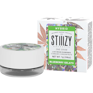 STIIIZY - STIIIZY Blueberry Gelato Live Resin Diamonds 1g