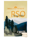 Emerald Bay Extracts Budtenders - 25mg Tablets - Indica - Glacier - 50mg Package