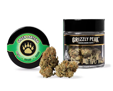 GRIZZLY PEAK FARMS - Grizzly Peak - Green Lantern - 3.5g Flower