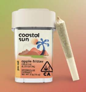 Coastal Sun - Coastal Sun Prerolls 10pk 3.5g - Apple Fritter 30%