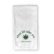 Cannabis Bake Brownies Towel