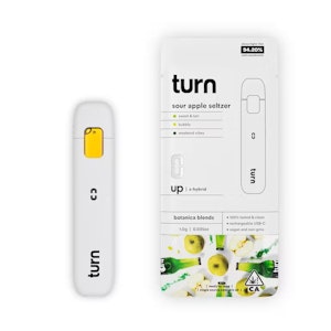 TURN - Turn - 1g AIO - Sour Apple Seltzer 