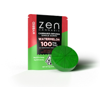 Zen - Zen Gummies Singles Watermelon (H) 100mg
