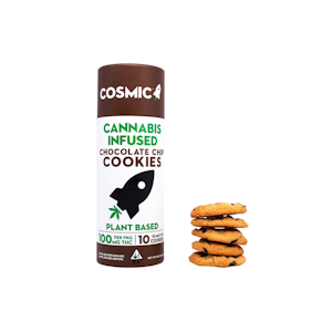 Chocolate Chip | Cookies 10pk 100mg | Cosmic Edibles