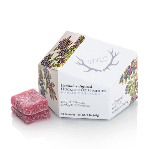 Wyld - WYLD - Huckleberry Gummies - 10 pack