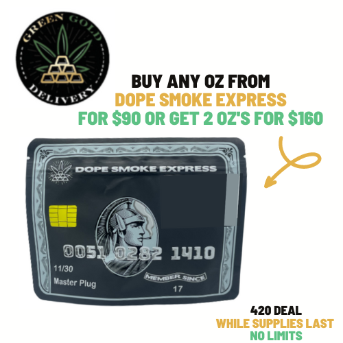 Dope Smoke Express Banana Cream Cake 14g Limited Time