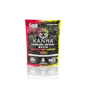 KANHA - KANHA - Edible - Strawberry Lemonade - Sour Belts - 100MG