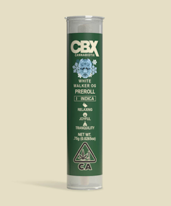 CBX - CBX - White Walker OG - 0.75g Pre-R0ll