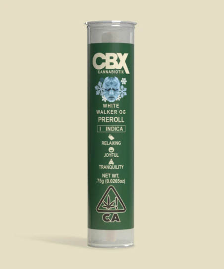 CBX - CBX - White Walker OG - 0.75g Pre-R0ll Main Image