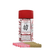 STIIIZY 2.5G Mini Strawberry Cough Infused Preroll Pack 5ct